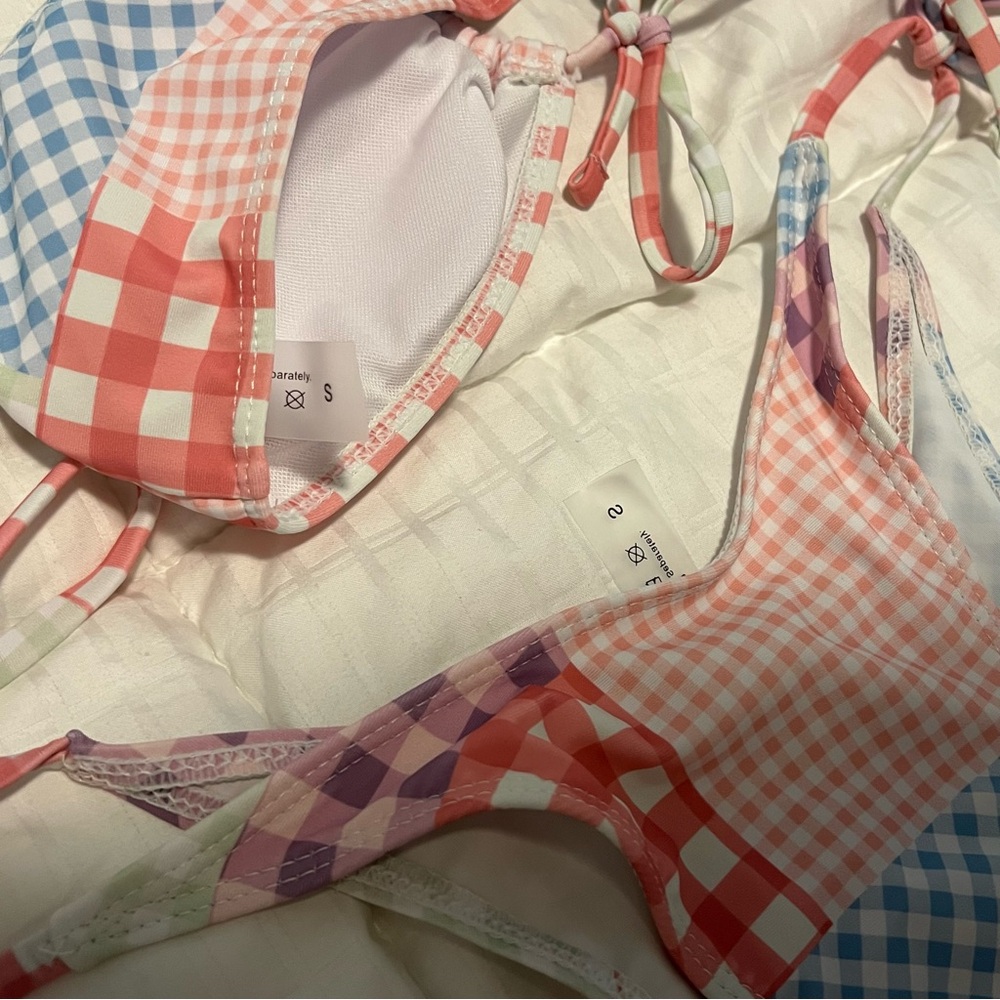 Patchwork Bikini Set - Picture 3 of 4